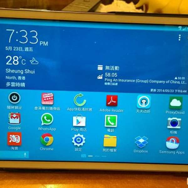 Samsung Tab Pro 8.4 LTE (白色4G版)