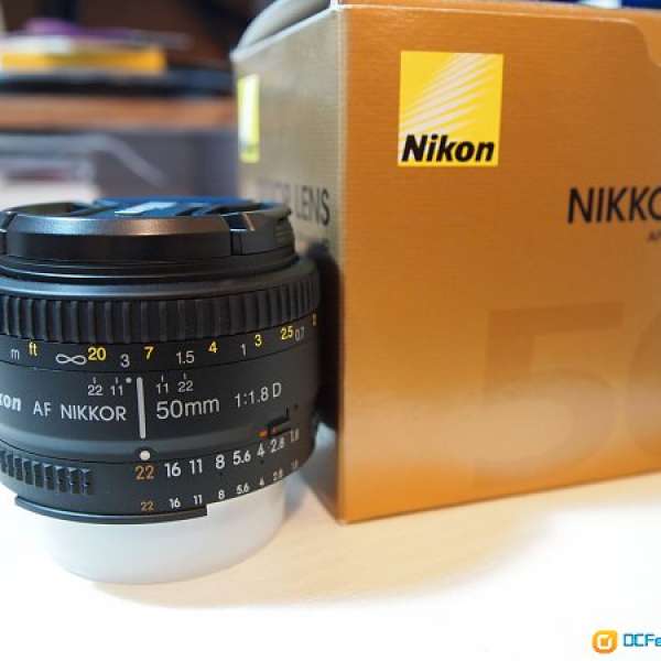 95% Nikon AF Nikkor 50mm f/1.8D