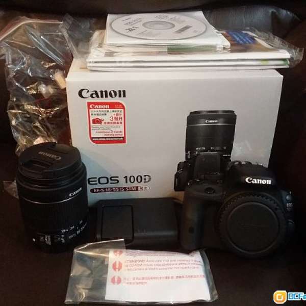 Canon EOS 100D Kit Set 18-55mm 行貨 99%新