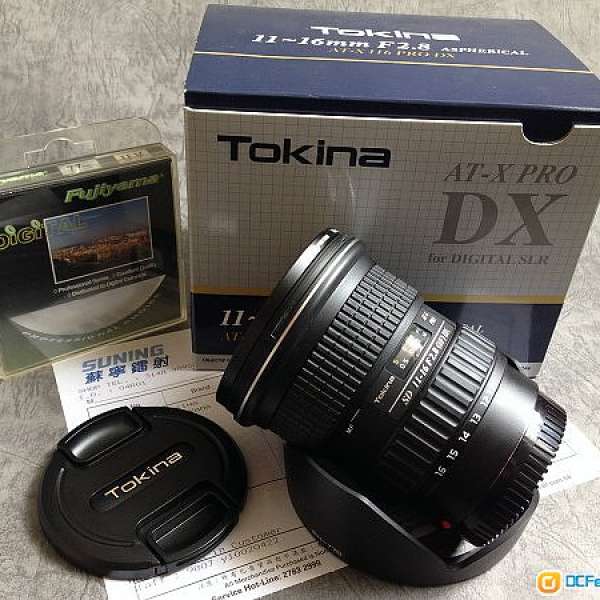 Tokina AT-X 116 PRO DX AF 11-16mm F/2.8 (Sony A Mount) 行貨 有保 99%新