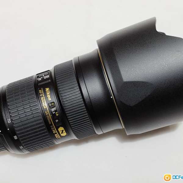 Nikon AF-S 24-70mm f/2.8G ED 90幾%新, 行貨