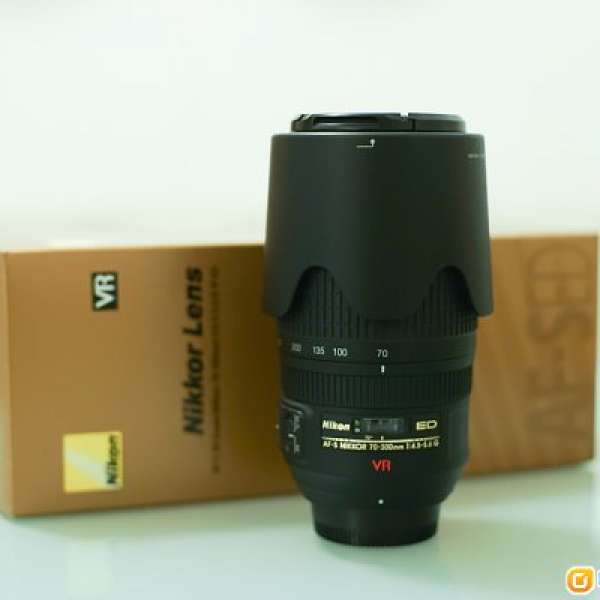 Nikon AF-S 70-300mm f/4.5-5.6 G IF-ED VR