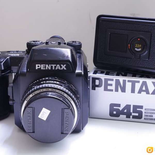 Pentax 645N SMC-FA 75/2.8 120/220 (請看詳情)