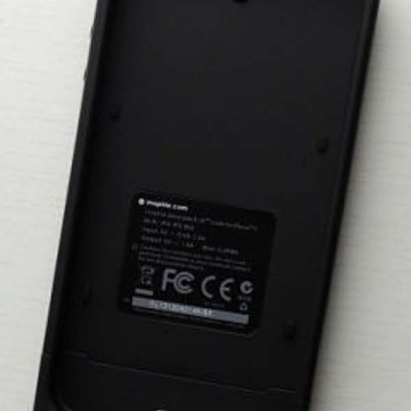 2手Mophie Juice Pack Air iPhone5 最薄充電保護殼 (黑色)