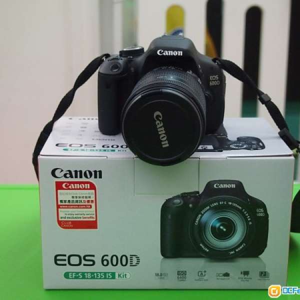 Canon EOS 600D，18-135mm Kit