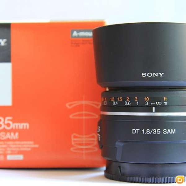 Sony DT 35mm F1.8  95% new
