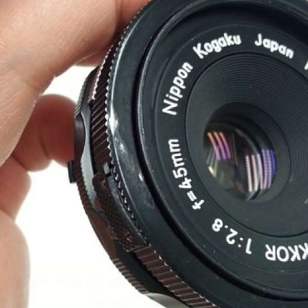 Nikon GN Auto Nikkor 45mm f2.8 餅鏡