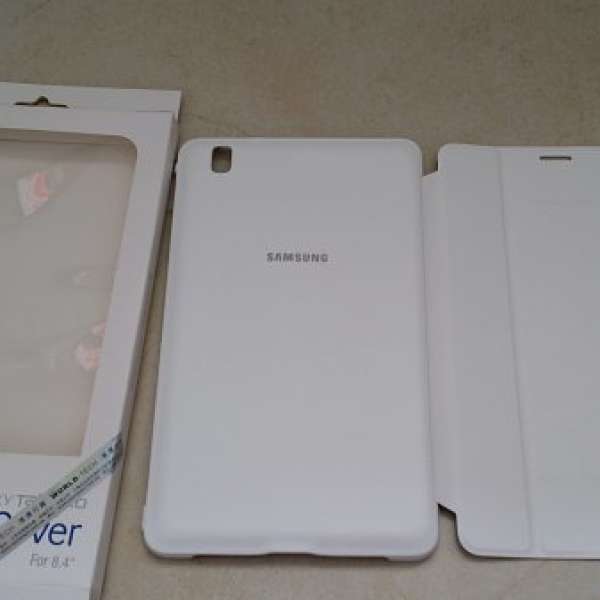 [99%NEW] Samsung Tab Pro 8.4 (LTE) Book Cover 白色保護套- 行貨