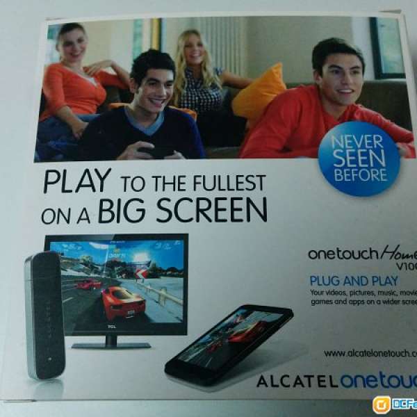 ALCATEL ONE TOUCH HOME V100 miracast dongle WiFi Display $200即決