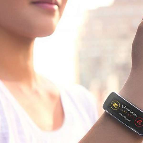 99%原裝行貨 Samsung Galaxy Gear Fit 智能手錶
