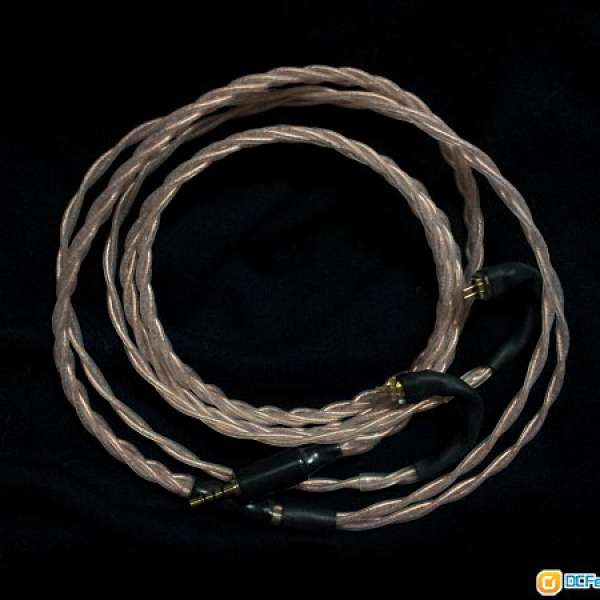 99%whiplash audio and Cryoparts TWcu 24awg 2.5mm頭 for cm