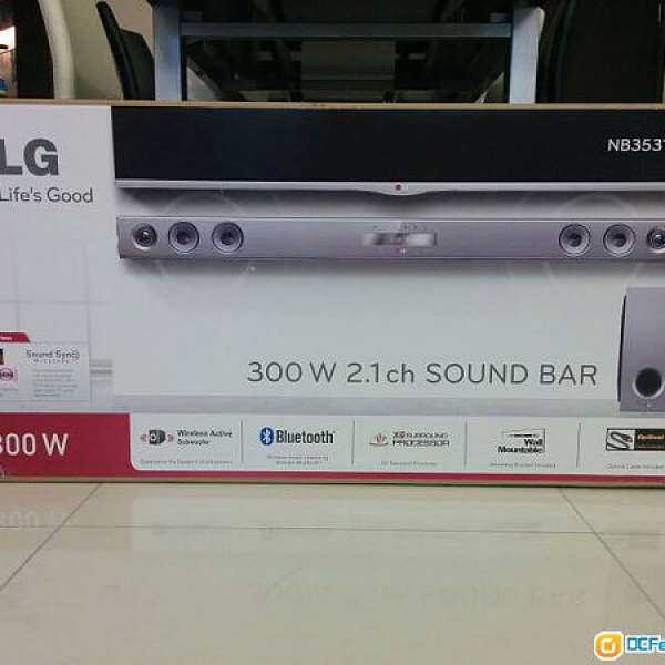 LG sound bar NB3531A + LG 22MT55 LED TV
