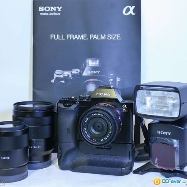 Sony A7R with 3 lenses and flash >90-95%  35mm 55mm 24-70mm