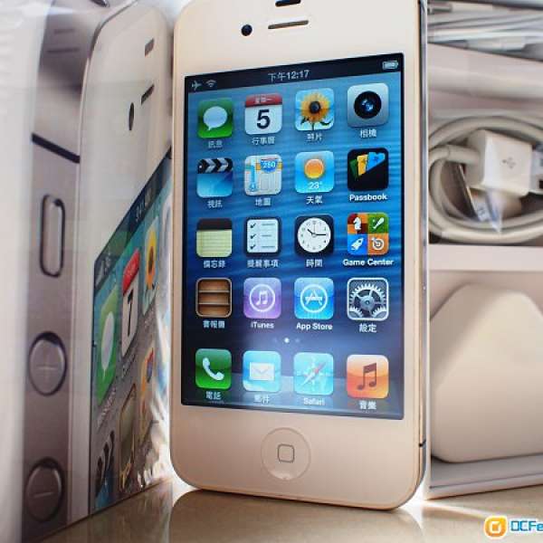 Iphone4S 白色 16G 全套有盒齊配件 行貨