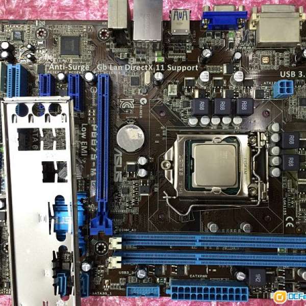 INTEL I5-2310 CPU + ASUS P8B75 M-LX $1200