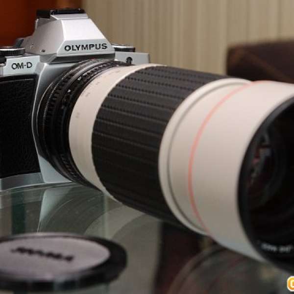 無反/M43 上的大白 Sigma APO 50-200mm F3.5-4.5 Canon FD mount (有hazing平賣)