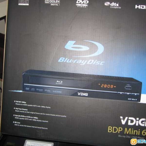Blu-ray player + 2 Disc