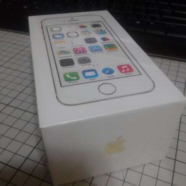 全新100%新 apple iphone 5S 行貨 金色