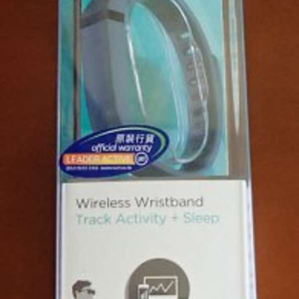 Fitbit Flex 行貨運動手帶 藍色(navy) 腕帶 Wristband 藍芽 Bluetooth