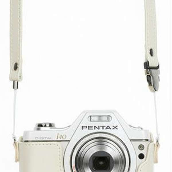 Pentax Optio I-10 復古相機仔配原廠皮革背帶