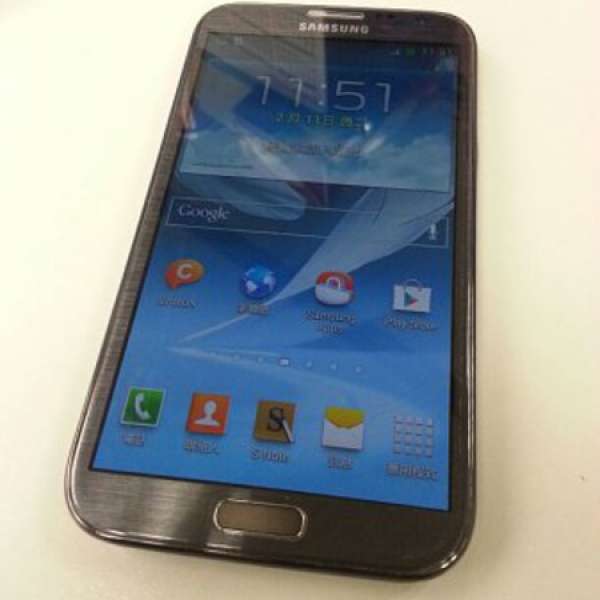 90%new 灰色Samsung GALAXY Note 2 LTE N7105