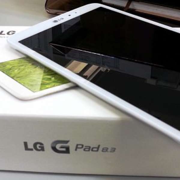 LG G Pad 8.3 白色 行貨 極新