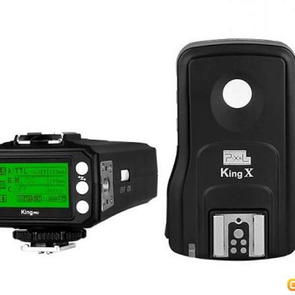 Pixel King Pro Set + King X Wireless I-TTL Flash Trigger for Nikon