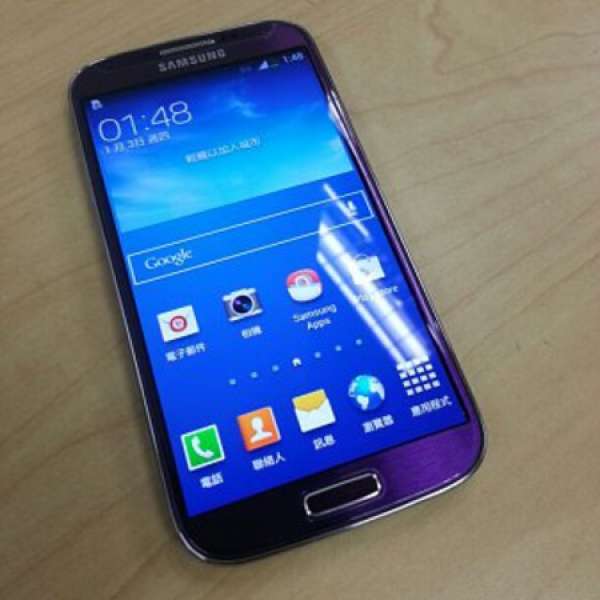 99%NEW 行貨紫色Samsung GALAXY S4 LTE I9505