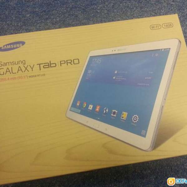全新未開封 行貨白色Samsung GALAXY TabPRO 10.1 T520 WIFI