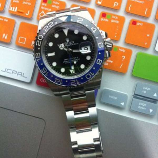 出售Rolex 116710 藍黑圈GMTII，港行888