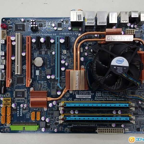 Gigabyte GA-EP45-DS4 + Core 2 Quad Q8xxx + 4GB DDR2