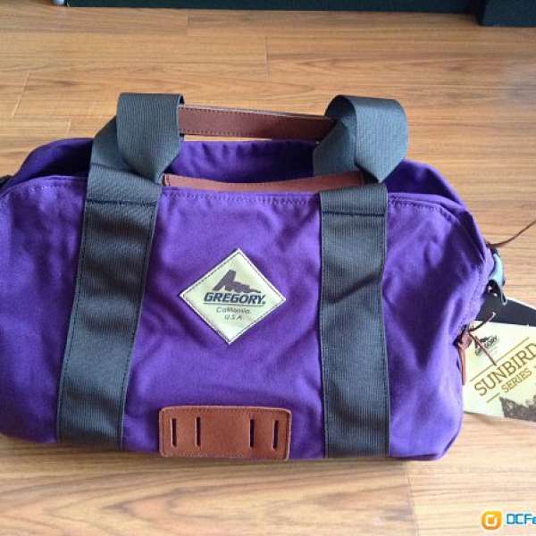 100%全新有tag 罕有絕版Gregory Sun Bird Series Duffle Bag XS (深紫色)