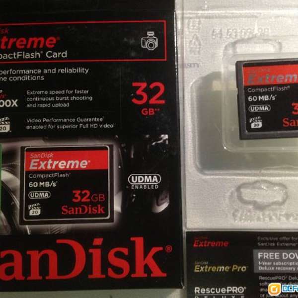 99%新極速SanDisk Extreme CF Card 32GB 60MB/s