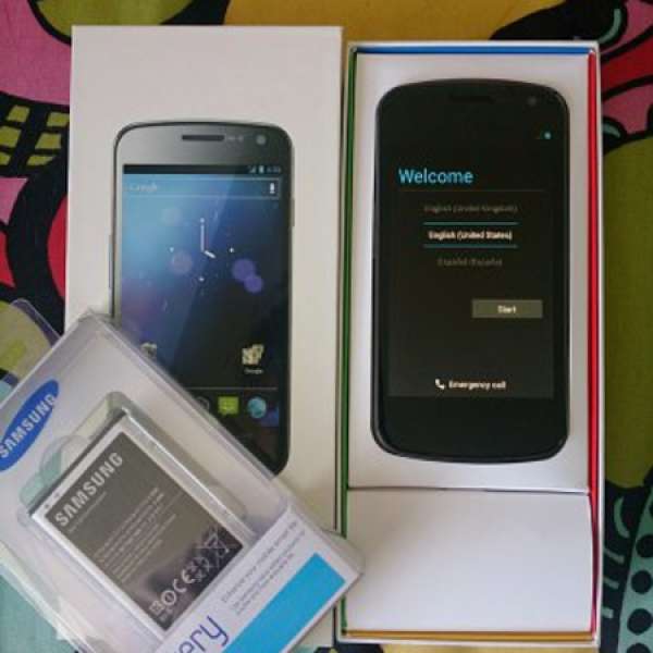Samsung Galaxy Nexus full set (PCCW行貨)