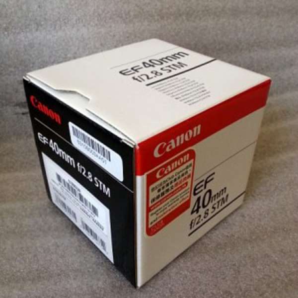 Canon EF 40mm f/2.8 STM (Brand New never used)