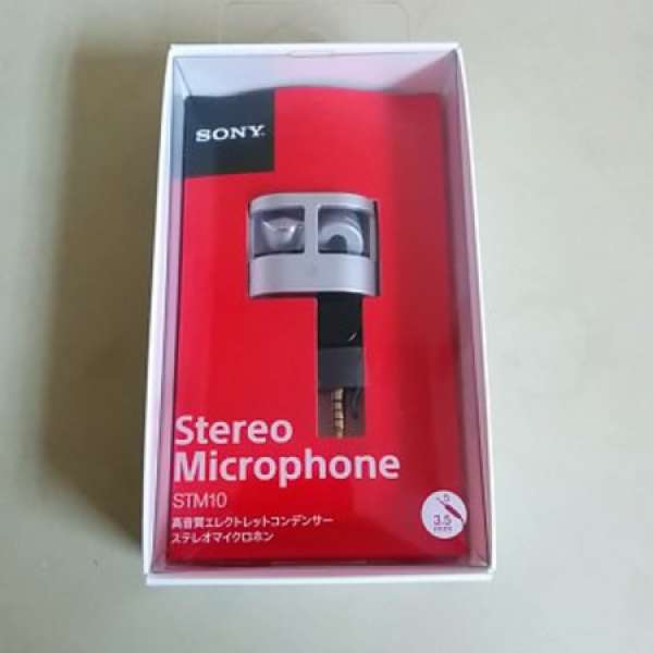 全新Sony Stm-10 Stereo Mic