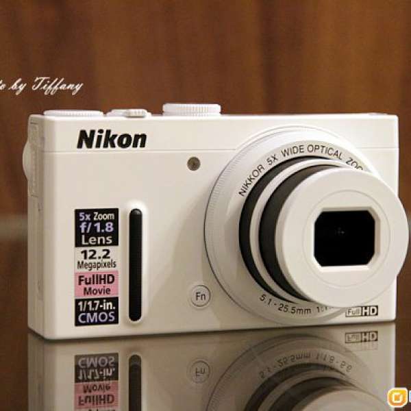 100%New 行貨有保 Nikon P330 f/1.8 廣角大光圈 夜天使 (白色)