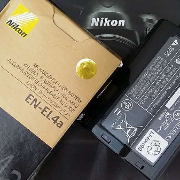 Nikon D3s  EN-EL 4a 100% 全新電池