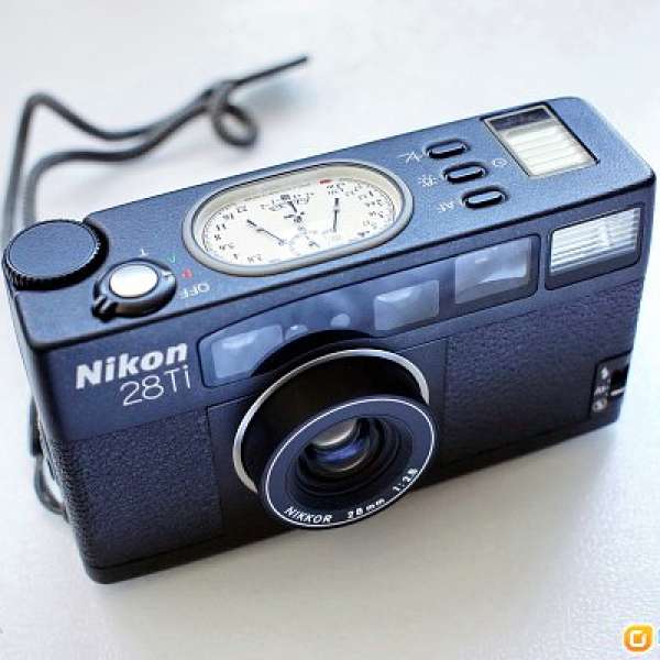 Nikon 28TI 135菲林全自動相機連原裝皮套&手繩