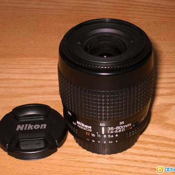 Nikkor AF 35-80mm 1:4-5.6D, Nikon JAPAN