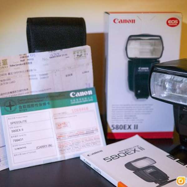 Canon 580EXii 閃燈