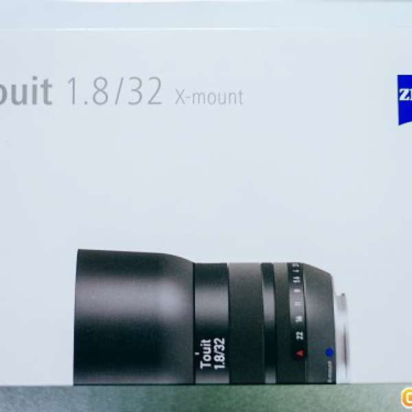 全新 Zeiss Touit 32mm F1.8 Fujifilm X-Mount