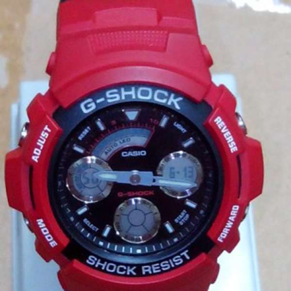 Casio Watch (red colour)
