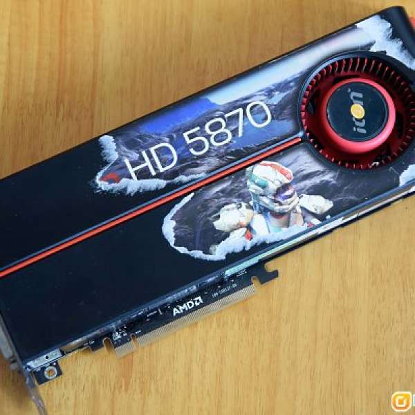 ATI HD5870 1GB GDDR5 帶背板