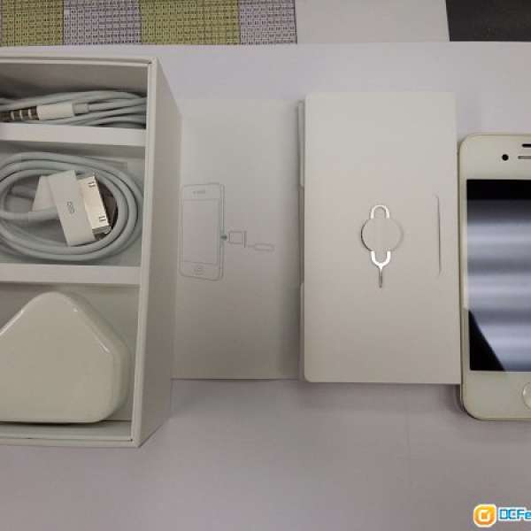 iPhone 4S 白色16GB 90% new 購自HK Apple Store