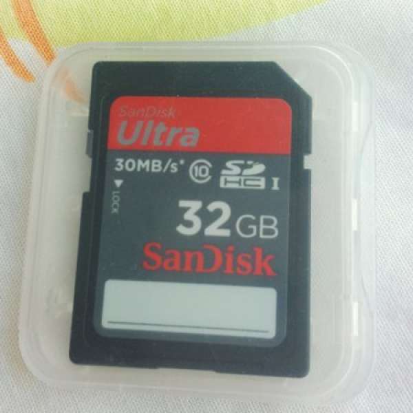 SanDisk Extreme 32GB SDHC 30MB/s