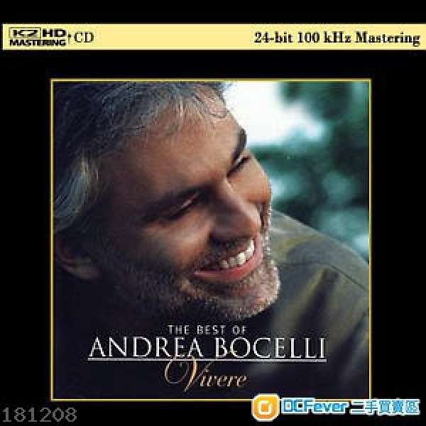 Andrea Bocelli - The Best of Andrea Bocelli Vivere K2HD
