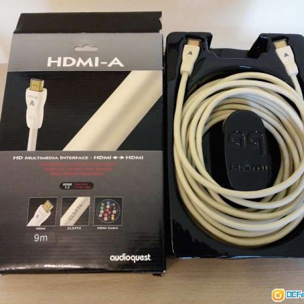 Audioquest HDMI Cables (9 meters) [搬屋 ; 要限時清器材]