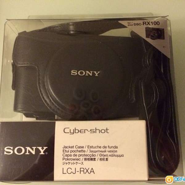 100% 真 行貨 Sony cyber shot RX100 相機套 LCJ-RXA