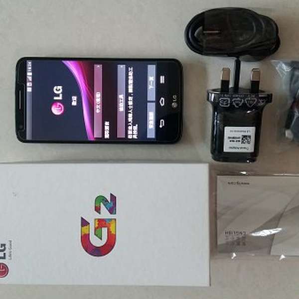 LG G2 D802 32GB 黑色港水99%新 (已升級Kitkat 4.4.2)